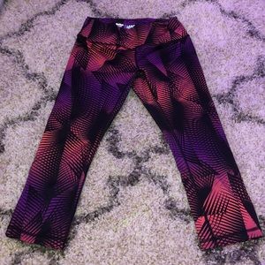 women’s reebok cropped leggings